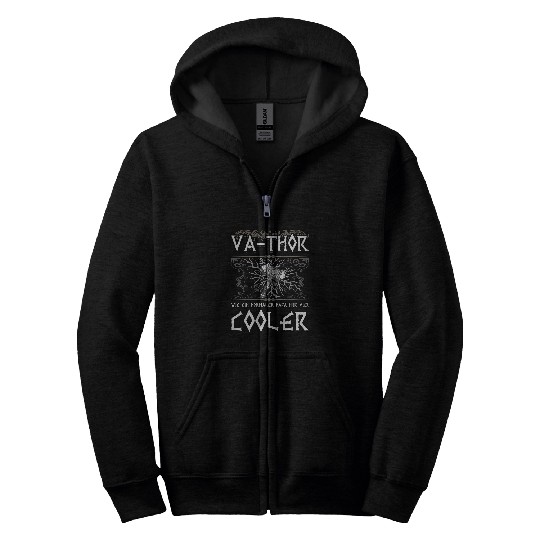 Mens Mens Vathor Fathers Day Gift Viking 9 Zip Hoodies