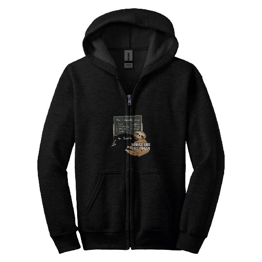 Sloth Pet learns 7 deadly sins funny animal meme Zip Hoodies