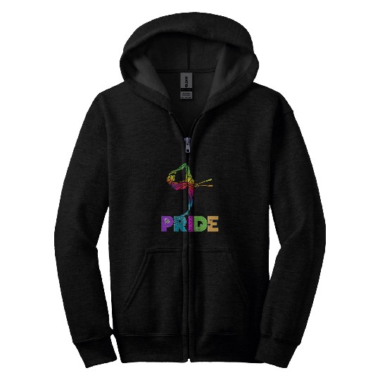 LGBTQIA  Dancer Pride Dance Dancing Men Women Kid Girls Boys Zip Hoodies