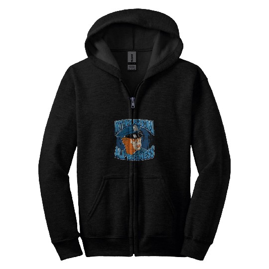 Law Enforcement Design for a Police Officer 26 Zip Hoodies