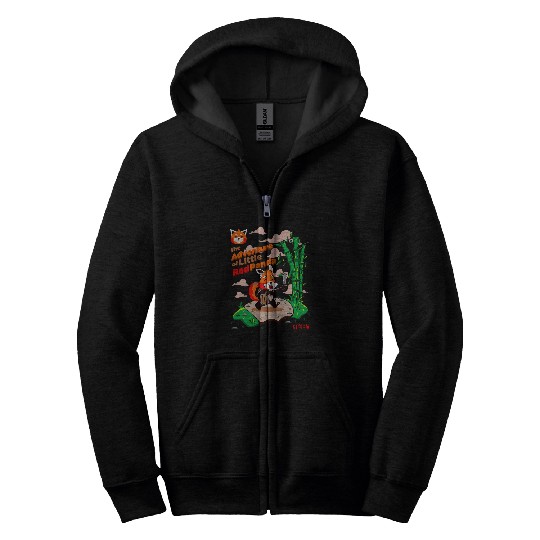 Panda Pet Adventure of the Little Red Panda Zip Hoodies