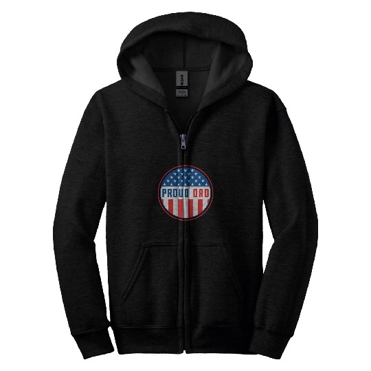 Police Job Awesome Fathers Day Police Dad Police Officer Father Zip Hoodies