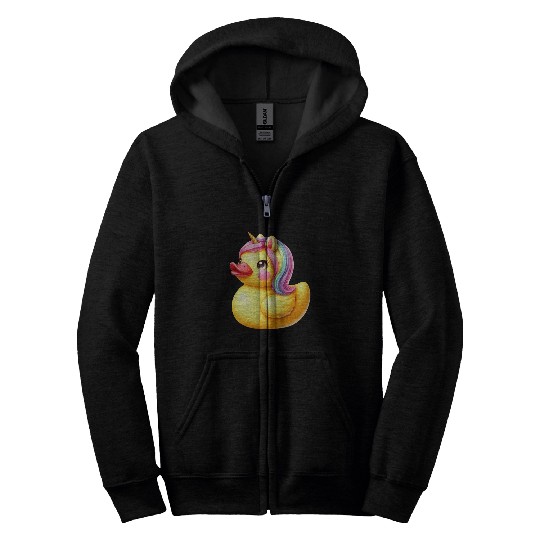 Duck Pet Ducklings Bath Duck Quacking 175 Zip Hoodies