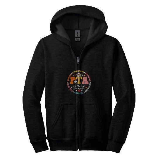 PTA Advocacy Coordinator Team Supporter PTA Squad Zip Hoodies
