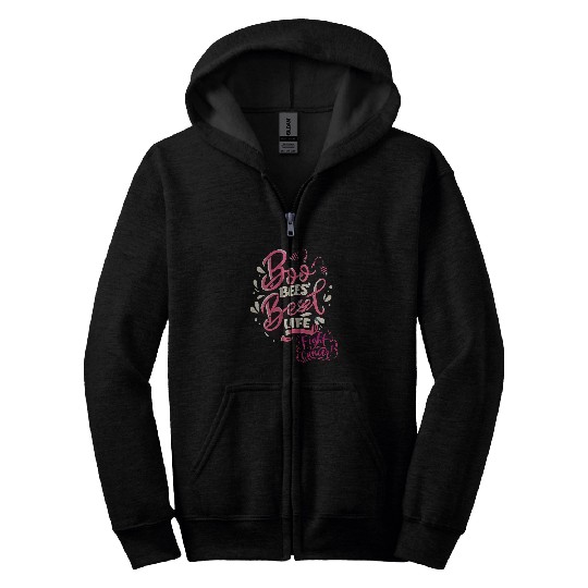 Save the Boo bees Zip Hoodies