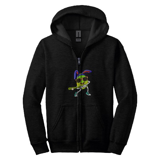 Toddler Boys Easter Bunny Baseball Pitcher Outfit Kids Teens Zip Hoodies