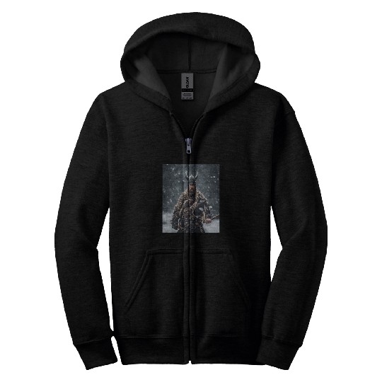 Snowstorm Warriors Viking Resolve Zip Hoodies