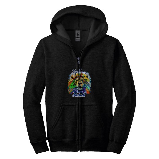 Lion Pet Yeshua The Lion of Judah 8 Zip Hoodies