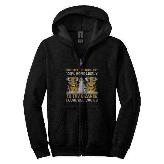 Travelling Backpacking Road Trip Travel Exploring Hiking 35 Zip Hoodies