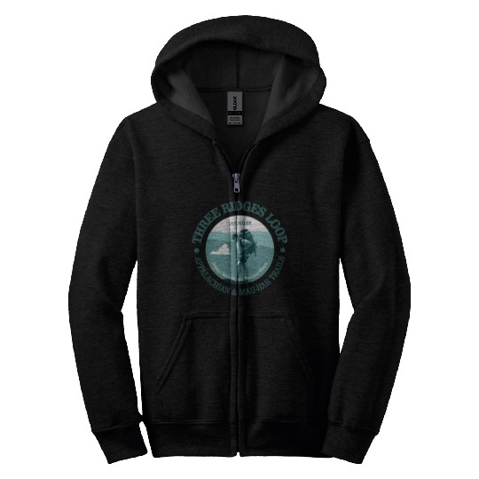 Three Ridges Loop Appalachian Trail and MauHar Trail Hike Zip Hoodies