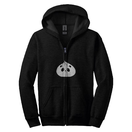 Panda Pet Dumpling Zip Hoodies