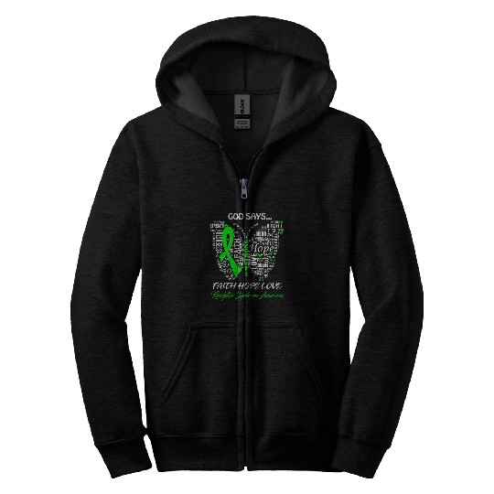 God Say Faith Hope Love Klinefelter Syndromes Awareness Gifts Zip Hoodies