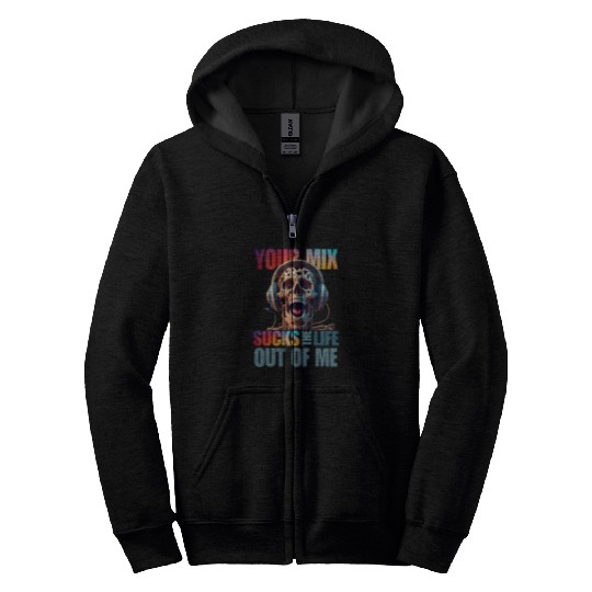 1200 1210 Turntable Classically Trained DJ Turntablist Zip Hoodies