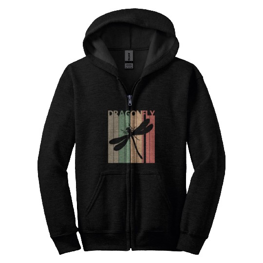 Cute Dragonfly Animal 21 Zip Hoodies