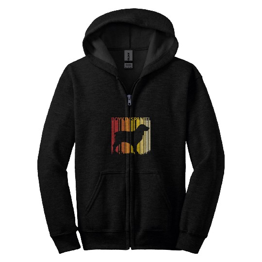 Boykin spaniel Zip Hoodies