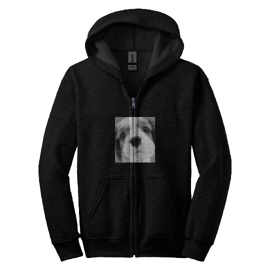 Artlist Collection THE DOG Cavalier King Charles Spaniel Zip Hoodies