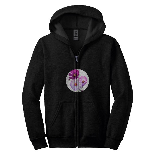 Daisy Flowers 4 Zip Hoodies