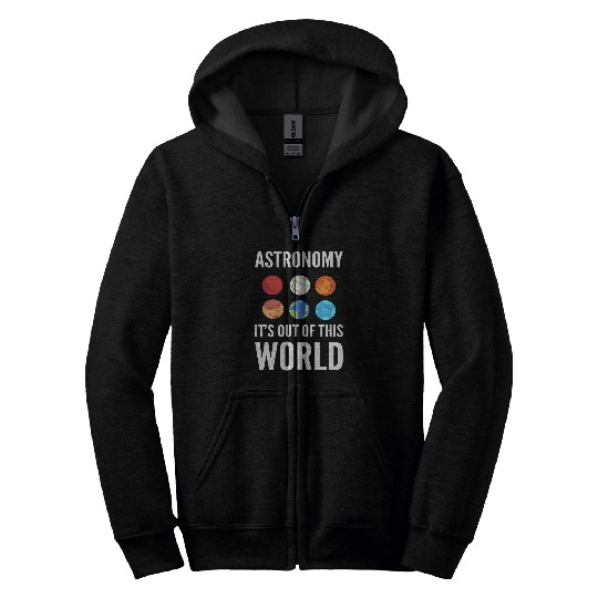 Astronomy Humor Meteorologist Zip Hoodies