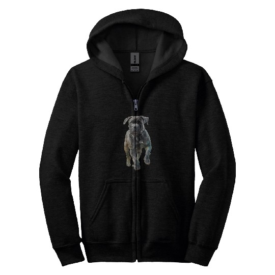 Cane Corso Italian Mastiff Zip Hoodies