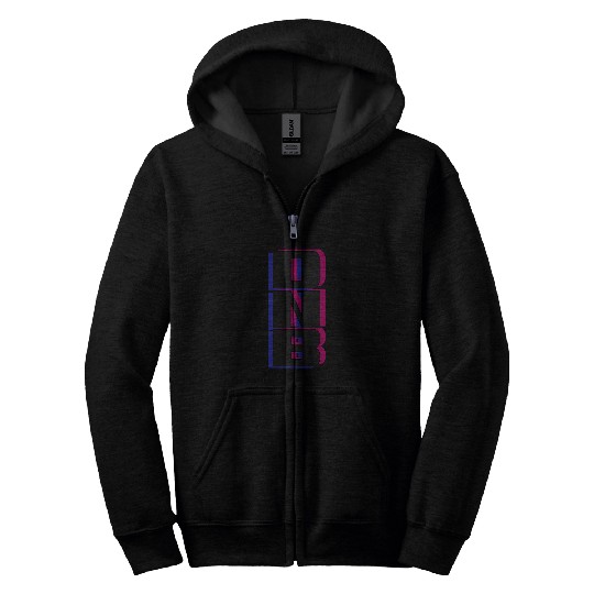 DNB Dark Vert Original Junglist Darkside Zip Hoodies