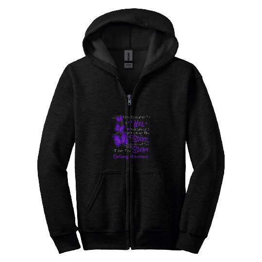 I Am The Storm Epilepsy Awareness Zip Hoodies
