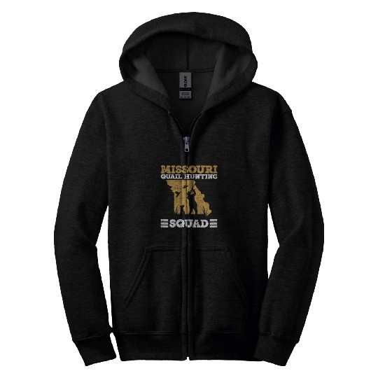Quail Hunting Missouri For Quail Hunter From Missouri Zip Hoodies