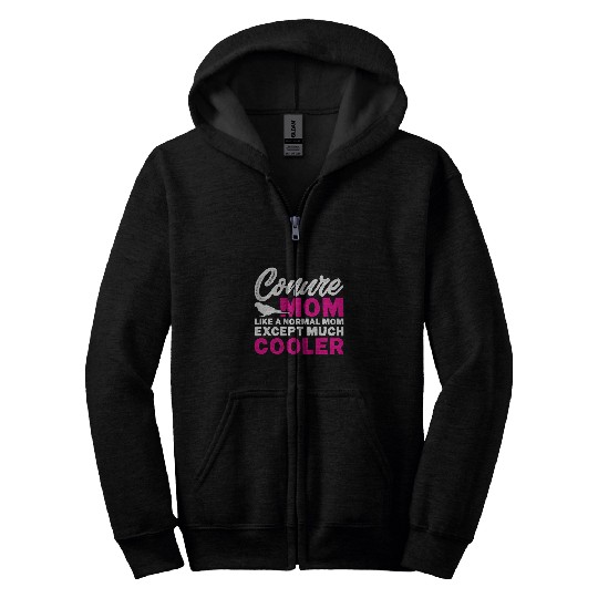 Sun Conure Mom Parrot Bird Conure Zip Hoodies