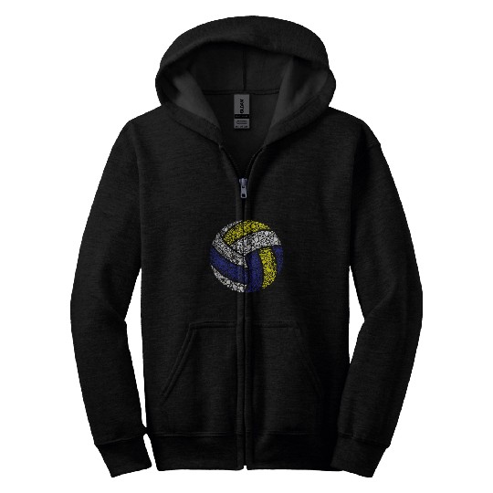 Happy Dot Day International Dot Day volleyball Zip Hoodies