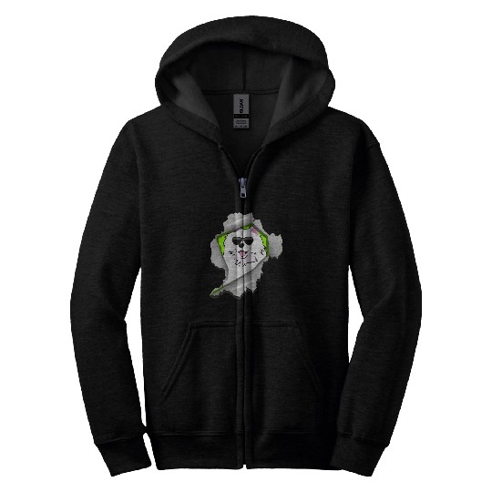 Dog Samoyed Lover Siberian Samoyed Dog Owner Zip Hoodies