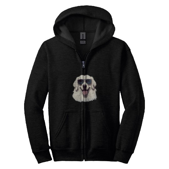 Great Pyrenees Sunglasses Great Pyrenees dog Zip Hoodies