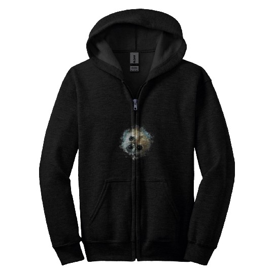 Cute Dog Chihuahua Zip Hoodies