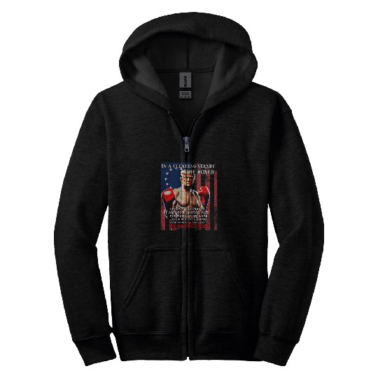 Donald Trump Boxer Indicted Jail Arrest Trump Mugshot 9 Zip Hoodies