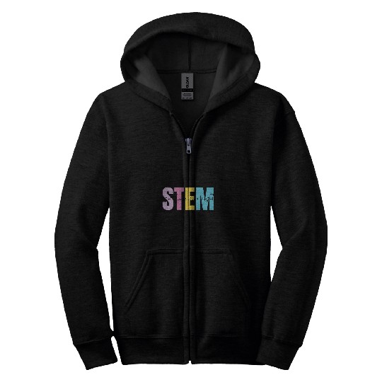 Stem Squad Science Technology Engineering Math 2Steminist Zip Hoodies