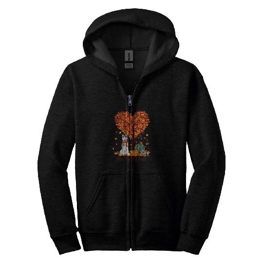 Dog Husky Its Fall YAll Funny Siberian Husky Autumn Dog Lover119 Zip Hoodies