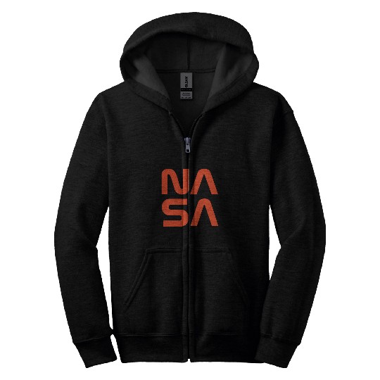 Lacrosse Gift NASA Worm Logo 26 Zip Hoodies