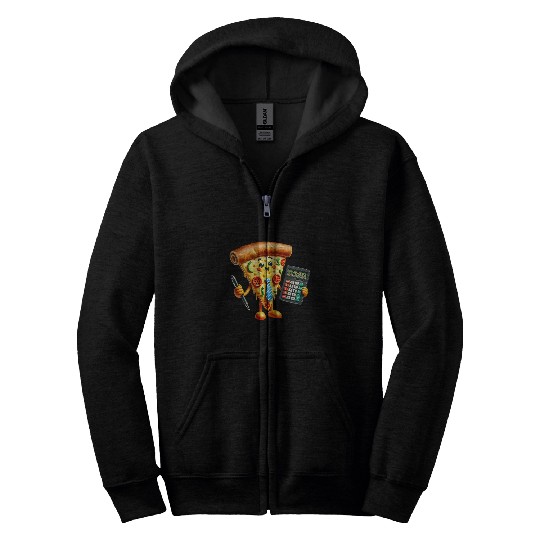 Pizza Payroll Pro National Payroll Week HR Worker Cute Pizza 22 Zip Hoodies