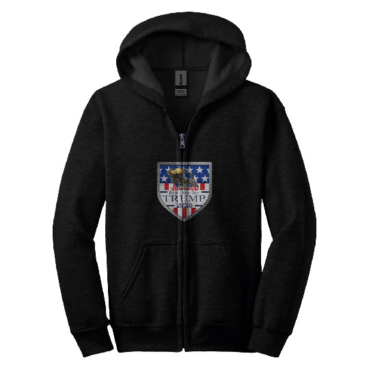 My Affenpinscher For Trump 1 Zip Hoodies