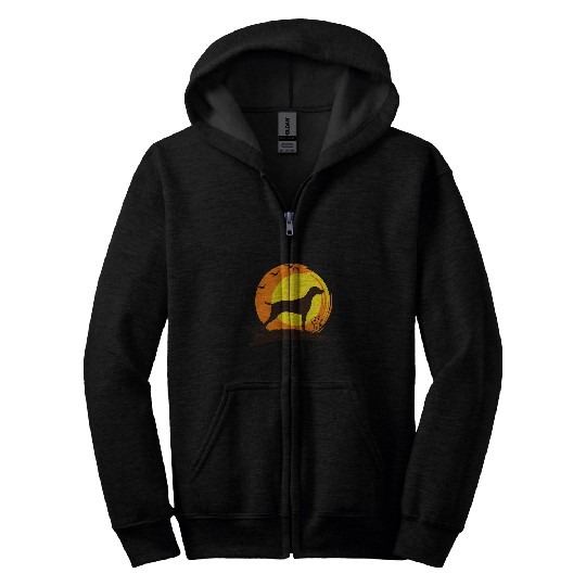Weimaraner Dog Breed 25 Zip Hoodies
