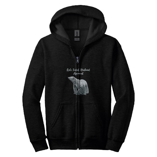 Kids Tested Husband Approved Funny Mom Humor Mother Cooking 14 Zip Hoodies