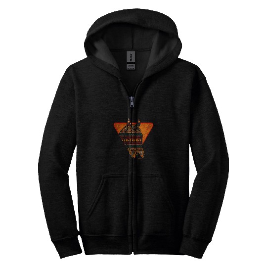 Native American Geometric Horse 5 Zip Hoodies