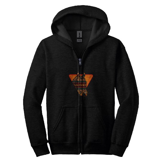 Native American Geometric Horse 5 Zip Hoodies