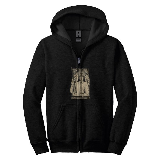 Native American Homeland Security American Indians Chief Zip Hoodies
