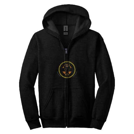 Slavic celestial being craftsmanship pagan Slavs paganism 1 Zip Hoodies