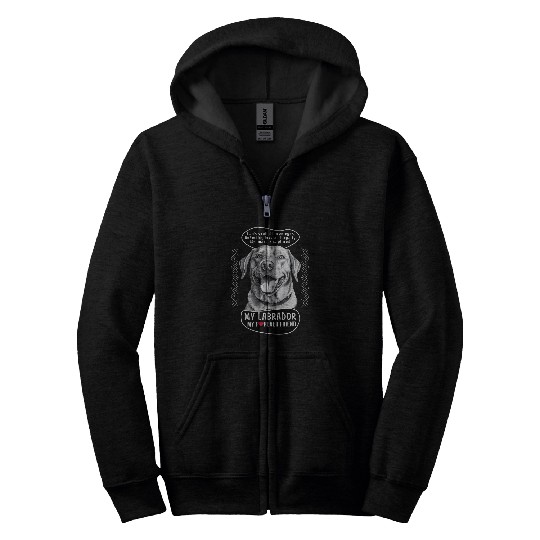 Labrador Retriever Zip Hoodies