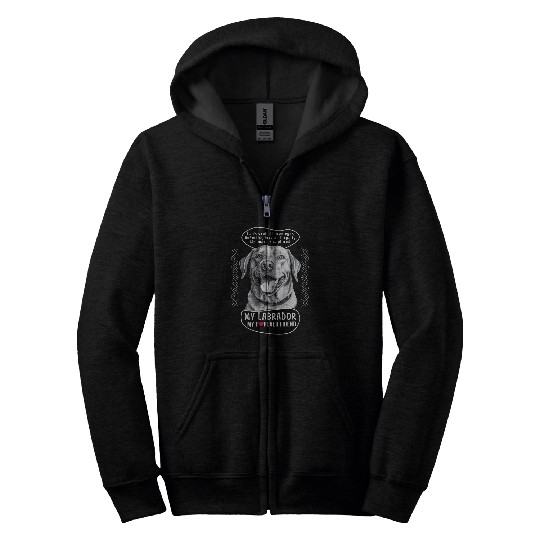 Labrador Retriever Zip Hoodies