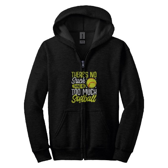 Discover Softball Sports Blogger Meme Quote 13 Zip Hoodies