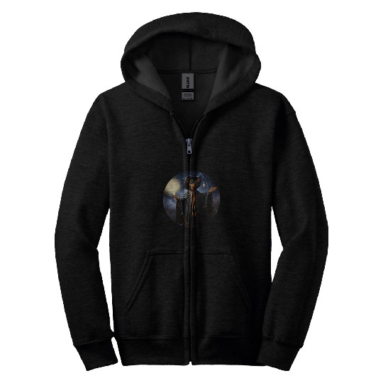 Miniature Pinscher Wizard Funny Dog Magic 1 Zip Hoodies