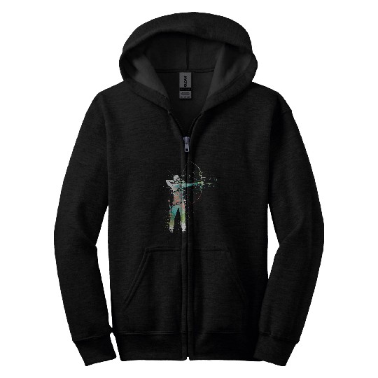 Splash Archery Zip Hoodies
