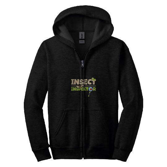 Insect Inspector Bug Catcher Future Entomologist Zip Hoodies