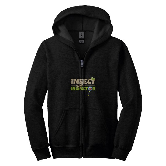 Insect Inspector Bug Catcher Future Entomologist Zip Hoodies